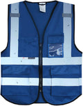 Salzmann Multi-Pocket Working Vest - Reflective Vest - Made with 3M Reflective Material