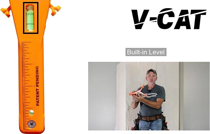 VCAT – Vinyl Siding Installation Tool | Ensures Straight, Even Siding in Half the Time| DIY & Professional Siding Alignment & Leveling | Contractor-Grade Precision | Home Improvement Siding Tool