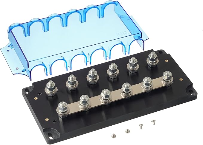 BOJACK 6-Way Mega Fuse Holder (Pack of 1 ANM-B6)