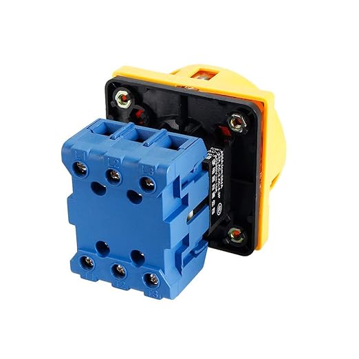 Changeover Switch SYW30-25 2 Positions 6 Terminals Universal Rotary Cam Selector Latching Switches 660V 25A