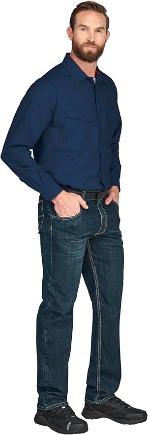 Bulwark FR Men's Flame Resistant Men's Iq Series Endurance Work Shirt