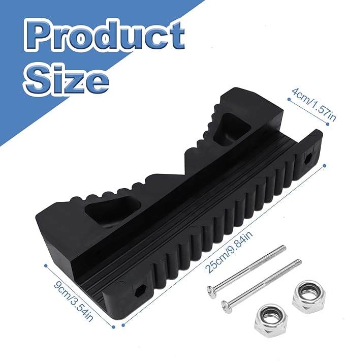 Anti-Slip Ladder Stabilizer, Rubber Steep Ladder Accessory Ladder Stabilizer Rubber Fall Prevention, Scratch Protection, Extension Ladder Attachment Against Wall, Telegraph Pole