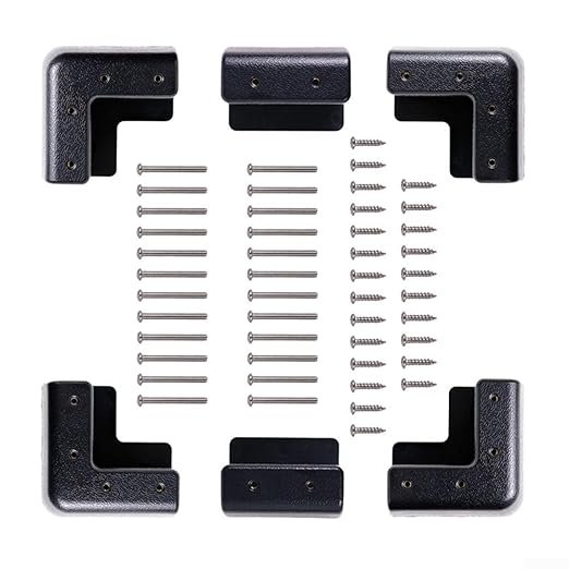 6 Pcs Solar Brackets - Roof, Boat, Wall & Yacht Installation - No Drilling Required, Waterproof, Easy Install