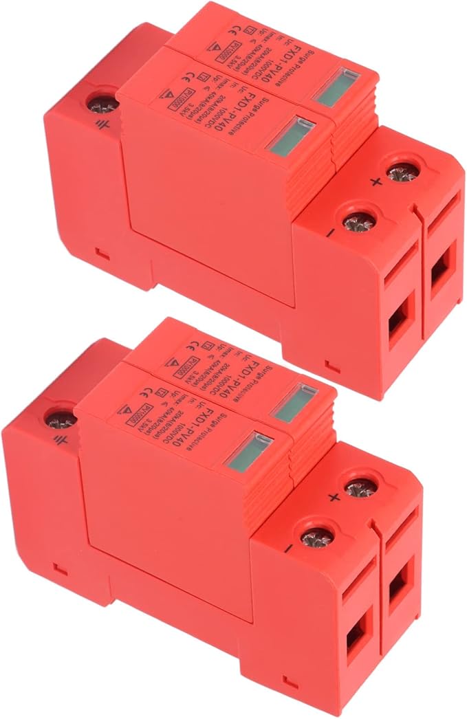 SPD Protective Devices DC Photovoltaic Arrester 2P 40KA FXD1 PV40 for Home Safety (DC 1000V)