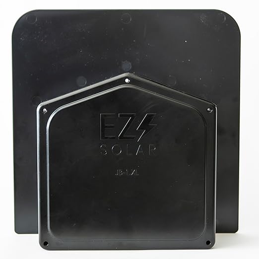 JB-1.XL Rooftop PV Junction Box, Asphalt Shingle, Black