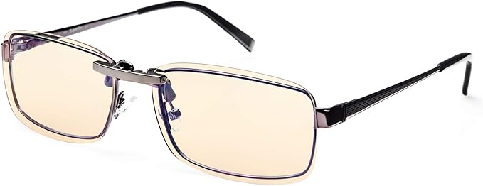 Illumin Night Driving Clip On - All-Weather Glasses for Improved Road Safety, Advanced High Optical Quality Anti Glare Lenses'