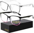 Blue-Light Blocking Glasses Computer Reading/Gaming/TV/Phones Glasses Fashion Anti Eyestrain Glasses for Women Men