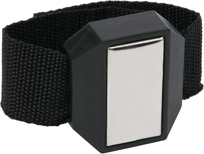 Performance Tool W1275 Magnetic Wrist Band, One Size - Keep Your Tools Secure and Within Reach with This Convenient Magnetic Wristband