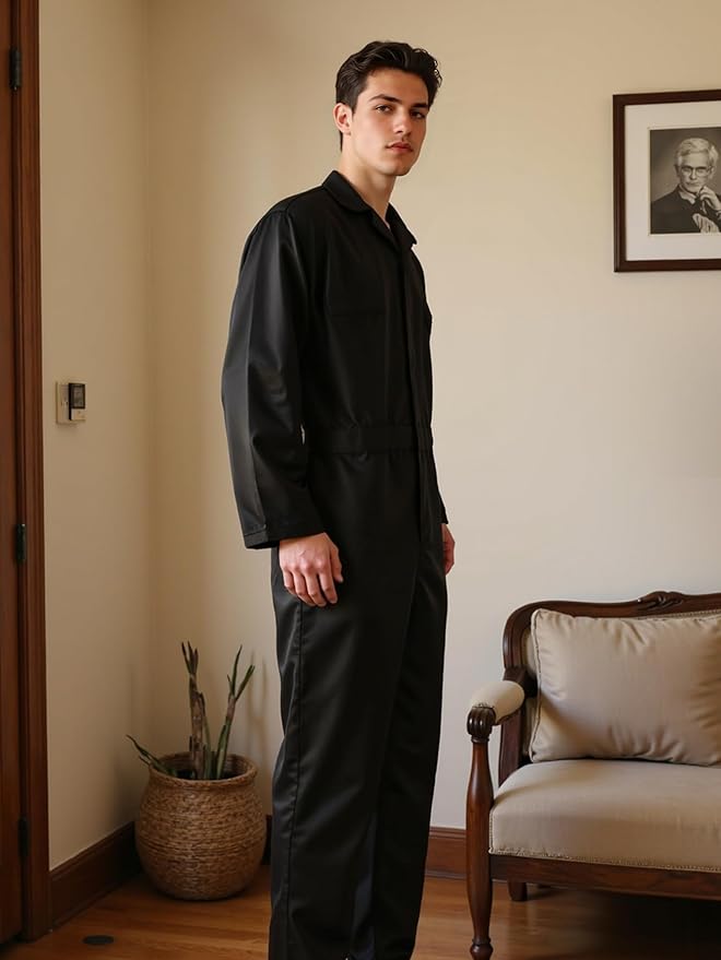 MCJC Coveralls for Men Adult Jumpsuit Coveralls Mechanic Work Uniform Halloween Horror Killer Costume