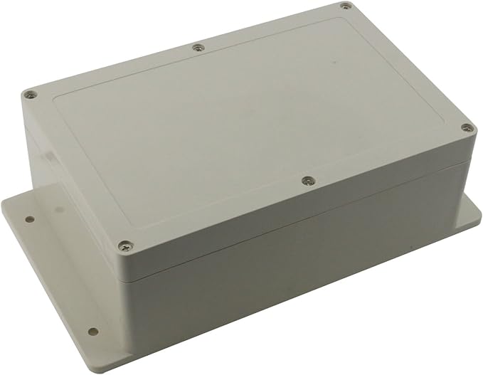 Ogrmar Plastic Dustproof IP65 Junction Box DIY Case Enclosure (9.1"x 6"x 3.5")