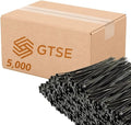 GTSE 4 Inch Black Zip Ties, 5,000 Bulk Pack, 18lb Strength, UV Resistant Small Nylon Cable Ties, Self-Locking 4" Tie Wraps
