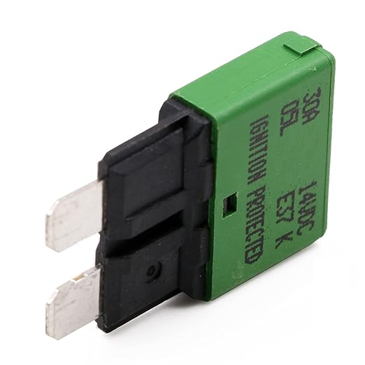 30A 12V Auto Reset Fuse Circuit Breaker ATO/ATC Low Profile - UL Certified - Blade Type I Self Resetting Fuses Breakers 12 Volt DC 30 Amp for Automotive, Car, Truck, RV, Solar, Marine, 3 Pack
