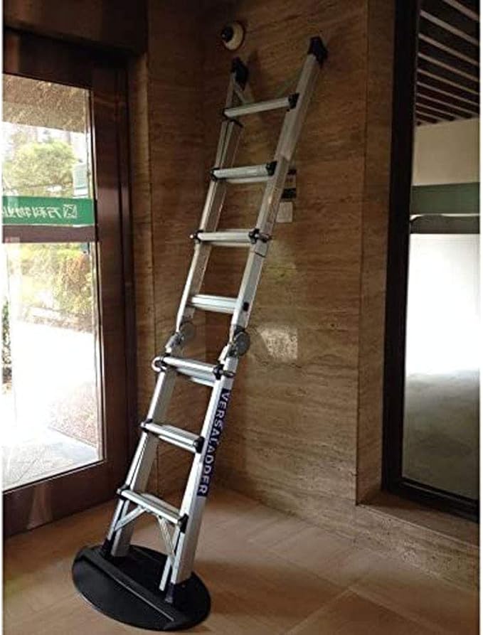 Extension Ladder Anti Slip Stop Pad Mat,27"x15.7" Non-Slip Rubber Telescoping Stepladder Ladder Stabilizer Accessories, Anti-Skid Anti-Slip Stopper Safety for Floor Protect Protection