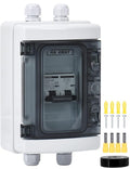DIHOOL DC 100 Amp Breaker Outdoor Disconnect, Miniature Circuit Breaker for Solar Panel 400V