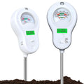 6-in-one Soil Test Kit-Soil Moisture Meter/PH Meter/Fertility/Sunlight Intensity Soil Tester, LCD Air Hygrometer&Temperature Moisture Meter for Plants-Garden, Lawn,Farm,1 Pack Detachable Probe
