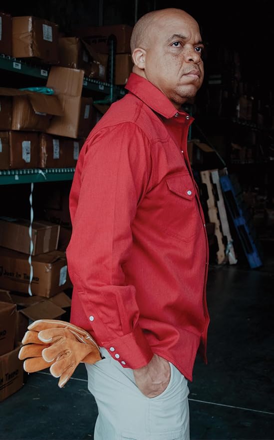 FR Welding Shirt – Flame Resistant, Fire Retardant, 100% Cotton, 7oz Lightweight
