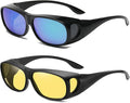 Feaglo Safety Goggles, Polarized Safety Glasses, Anti-Fog, Blocking Blue Light, Anti-Scratch, Anti-Fatigue Anti Glare