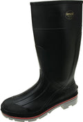 Servus XTP 15" PVC Chemical-Resistant Soft Toe Men's Work Boots, Black, Red & Grey (75108)
