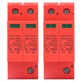 2P Protective Devices 2pcs 2P Protective Devices 40KA DC Photovoltaic Arrester with Remote Protectors (DC 1000V)