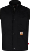 BOCOMAL FR Jacket Insulated Flame Resistant Duck Hooded Coat Outwear&Vest Light Water Repellent and Oil Resistant.