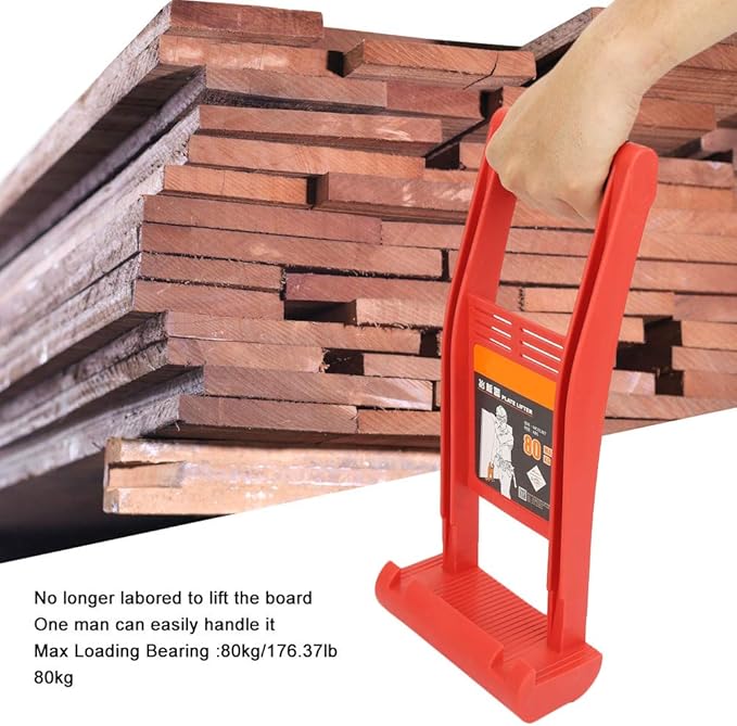 Drywall Tools Carrier, Plate Carrier with Carry Handle, Plastic Carry Panel Mover with 176 lbs Load for Plywood Panel Plasterboard Glass Board