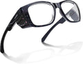 UKNOW Safety Glasses - Anti Fog Lenses - Eye Protection with Side Shields - ANSI Z87.1 Protective Eyewear - UV Protection