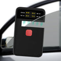 Digital Tint Meter Handheld Window Tint Solar Film Transmission Meter Type-C Charge VLT UV IR Detection Transmittance Meter Automatic Calibration Auto Glass Solar Film Tester Max 1/2" Thickness