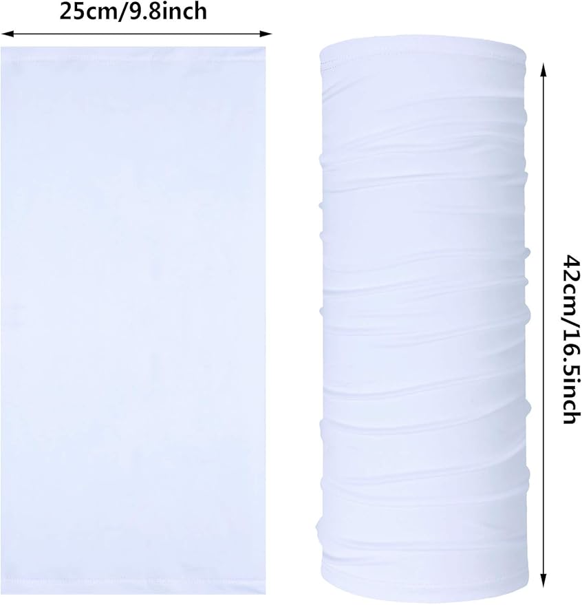 Geyoga Neck Gaiter Bandana Face Mask Summer UV Protection Cooling Breathable Face Mask Neck Scarf Balaclava for Men Women