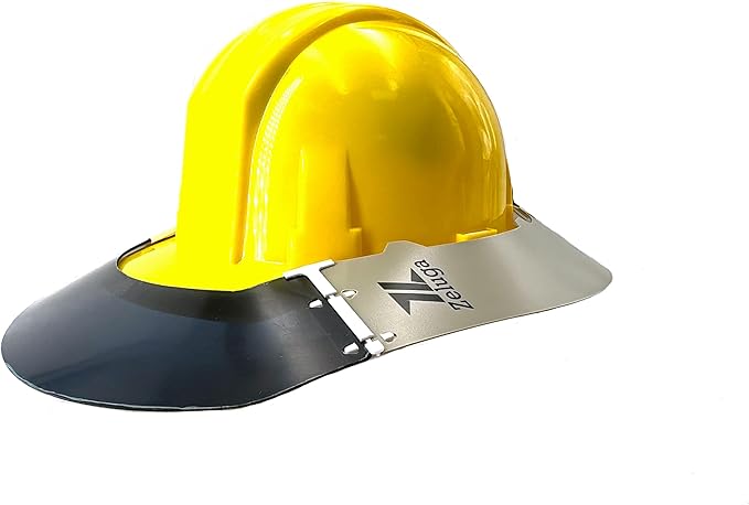 Professional Hard Hat Sun Shade Visor - Reusable and Replaceable Visor with Sun & Heat Protection, Hard Hat Attachment
