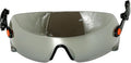 ANSI Z87 Safety Glasses - OSHA Construction Hard Hat Visor Accessories,Build in Clear/Tinted Lens Eye Protector