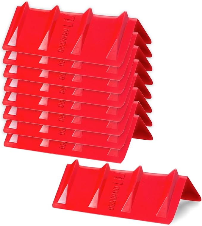 DC Cargo - Heavy-Duty Edge Protectors, 8"x8"x24" (Pack of 8) Strap Protectors for Flatbed Equipment, Unparalleled Cargo Management Solutions for Truckers, Contractors, and Outdoor Enthusiasts