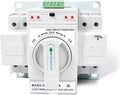 Double Power Automatic Transfer Switch MZQ2N-63 Series Double Power Source 2 Pole 63A Generator Automatic Transfer Switch ATS