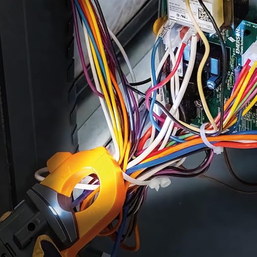 Klein Tools CL445 HVAC Clamp Meter, Auto-Ranging TRMS, NCVT, Measures Voltage, Current, Temperature, Micro Amps, InRush and More
