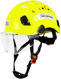 Construction Safety Helmet with Visor ABS Hard Hat Adjustable Ventilation Hardhats Industrial Work Head Protection for Men Certified ANSI/ISEA Z89.1
