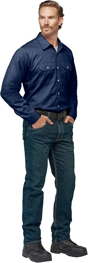 Bulwark FR Unisex Adult Flame Resistant Cotton Work Shirt