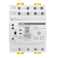 GEYA Mini ATS Dual Power Automatic Transfer Switch Electrical Selector Switches Uninterrupted Power Din Rail(4Pole 63A AC220V)