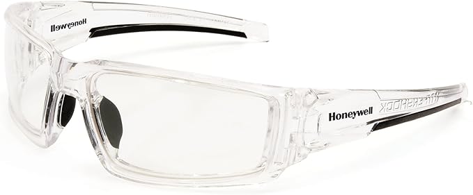 Honeywell Safety Products by Hypershock Safety Glasses, Clear Frame with Clear Lens & Uvextreme Plus Anti-Fog Coating (S2970XP)