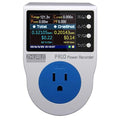 PR10-E US15A Power Meter Plug/Home Power metering Socket/watt Meter/2.4 inch TFT Color LCD/0.5FS(New)