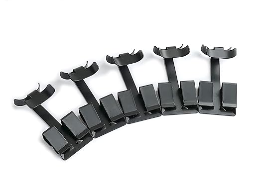 Roof Clips, Safe for Heat Tape, Electric Cable & Roof Heat Cable Installation, Prevents Roof Damage, Easy Nail-Free Outdoor Cable Clips, Your Ultimate Cable Clip (.325-5 Pack)