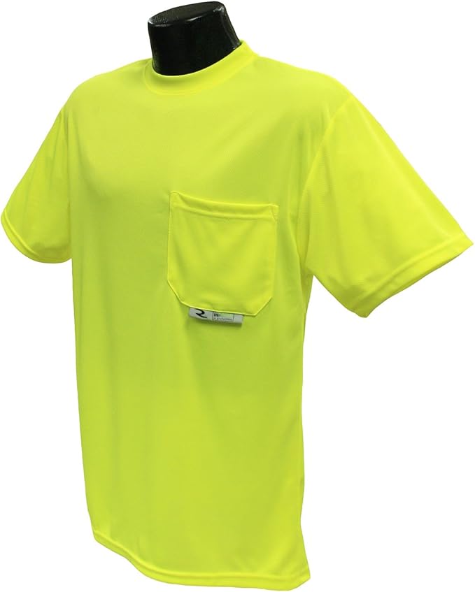 Radians Polyester Mesh Non-Rated Short Sleeve Safety T-Shirt