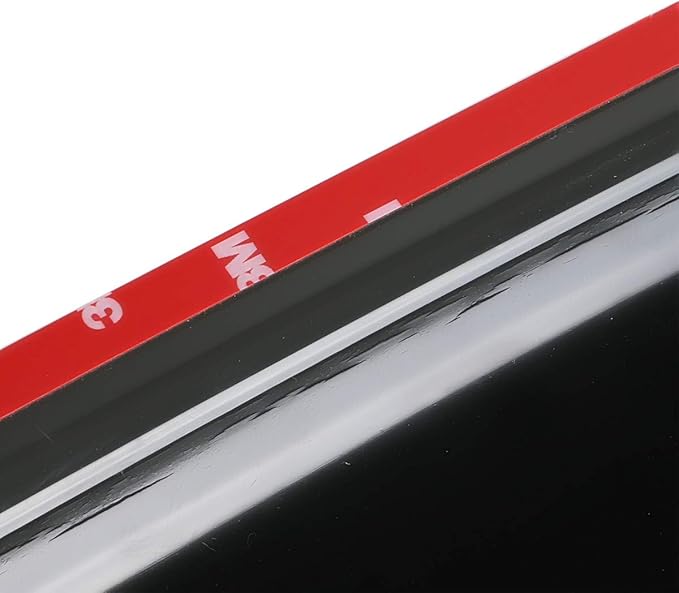 38inch 980mm Universal Sun Roof Wind Deflector, 1pcs Dark Smoke Auto Moon Sunroof Window Visor with Double Side Tape RN98