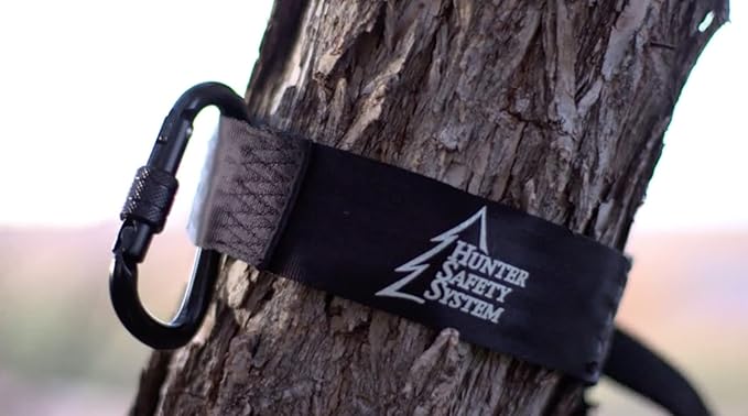 Hunter Safety System Quick-Connect Treestrap - Comfortable Tree Climbing and Hunting Gear and Durable Hunting Equipment