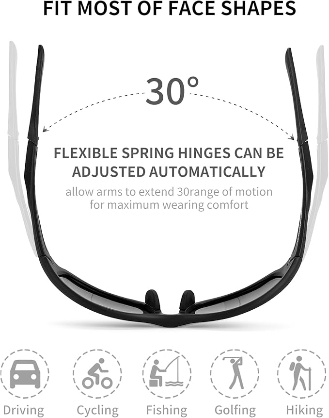 Night Driving Glasses for Men Women Anti Glare HD Polarized Night Vision Glasses for Driving
