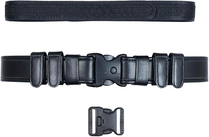 TAFTACFR Duty Belt for Law Enforcement Utility Security Military Police 2.0" Tactical Patrol Belt Set