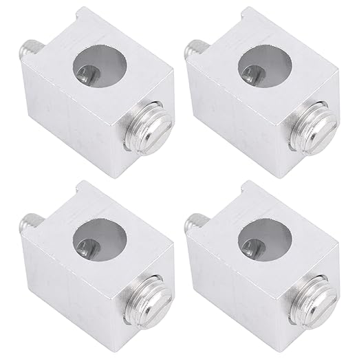 4pcs #4-2/0 Neutral Lug Kit, Aluminum Circuit Breaker Ground Lugs for Electrical Connections Home & Electrician Use