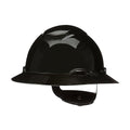 3M Hard Hat SecureFit H-812SFV-UV, Black, Vented Full Brim Style Safety Helmet with Uvicator Sensor, 4-Point Pressure Diffusion Ratchet Suspension, ANSI Z87.1