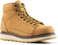 Men's SureTrack 6" Leather Soft Toe Work Boots for Men, Wedge Slip-Resistant, Durable Men's Work Boots, EH 84893