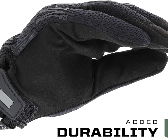 Mechanix Wear: The Original Covert Tactical Work Gloves with Secure Fit, Flexible Grip for Multi-purpose Use, Durable Touchscreen Safety Gloves for Men (X-Large, Black)