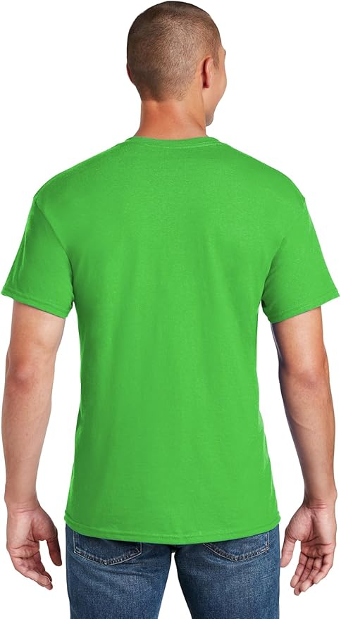 Gildan Unisex Adult DryBlend Workwear T-Shirts with Pocket, 2-Pack