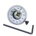 Professional Torque Angle Gauge, 1/2 Inch Drive, 360 Degree Rotation Scale, Mechanical Measurement Tool with Adjustment Handle, for Automotive Applications